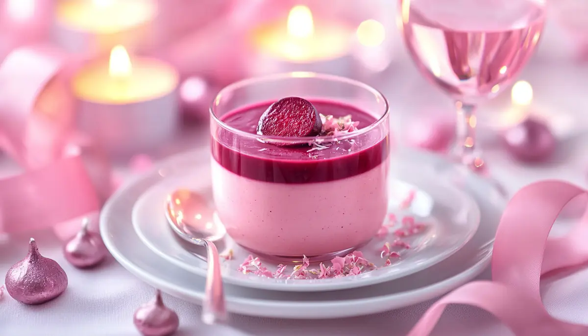 Velouté de betteraves au fromage à tartiner